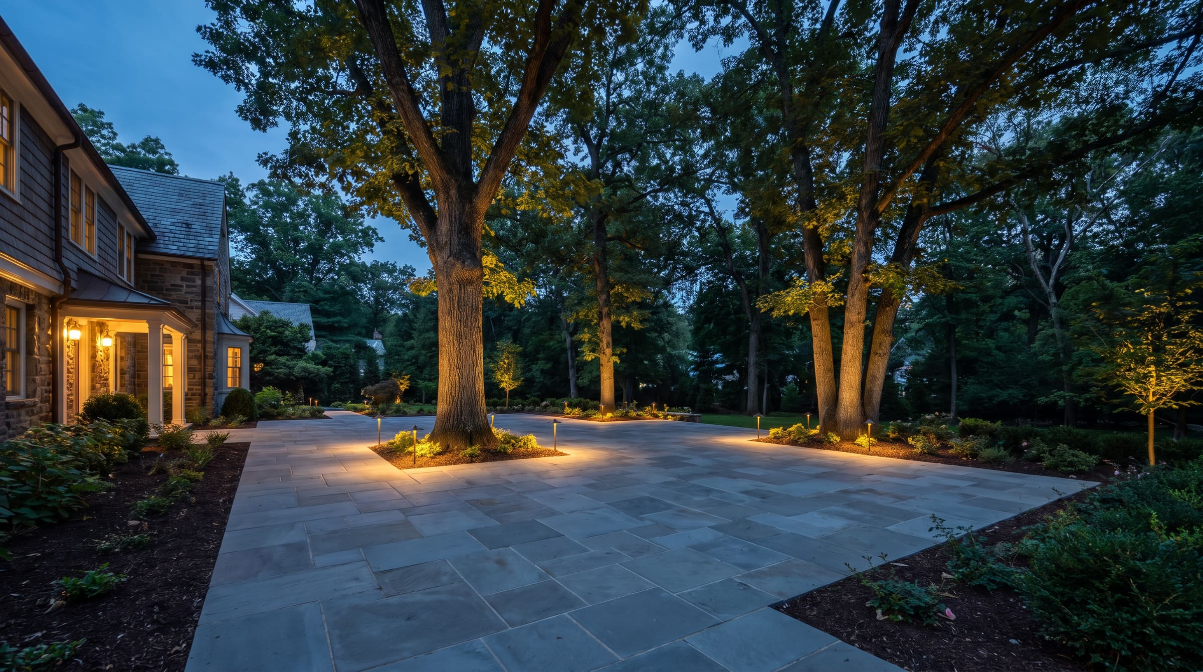 A finished project in Millburn, Essex County — stand-in art at final crop